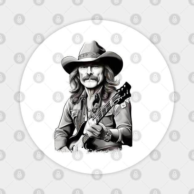 Dickey Betts Magnet by unn4med